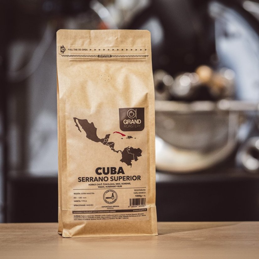 Cuba Serrano Superior 1kg - Gramáž: 1000g
