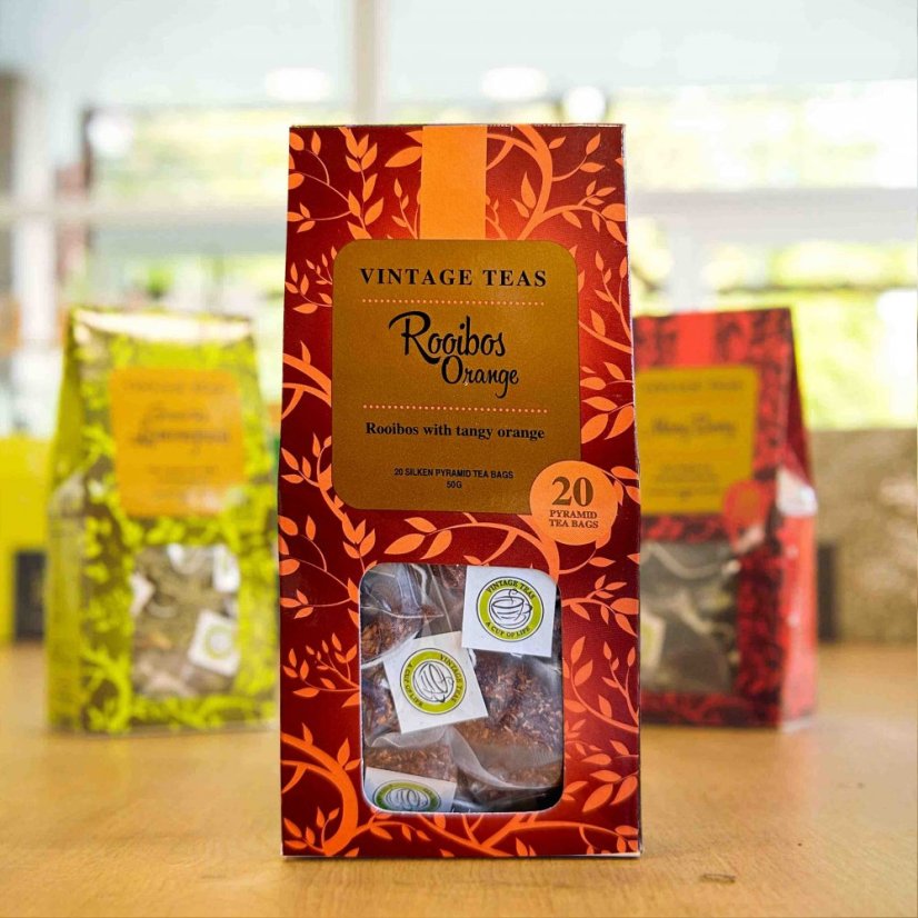 Orange Rooibos 20 pyramíd - Rooibos s pomarančom