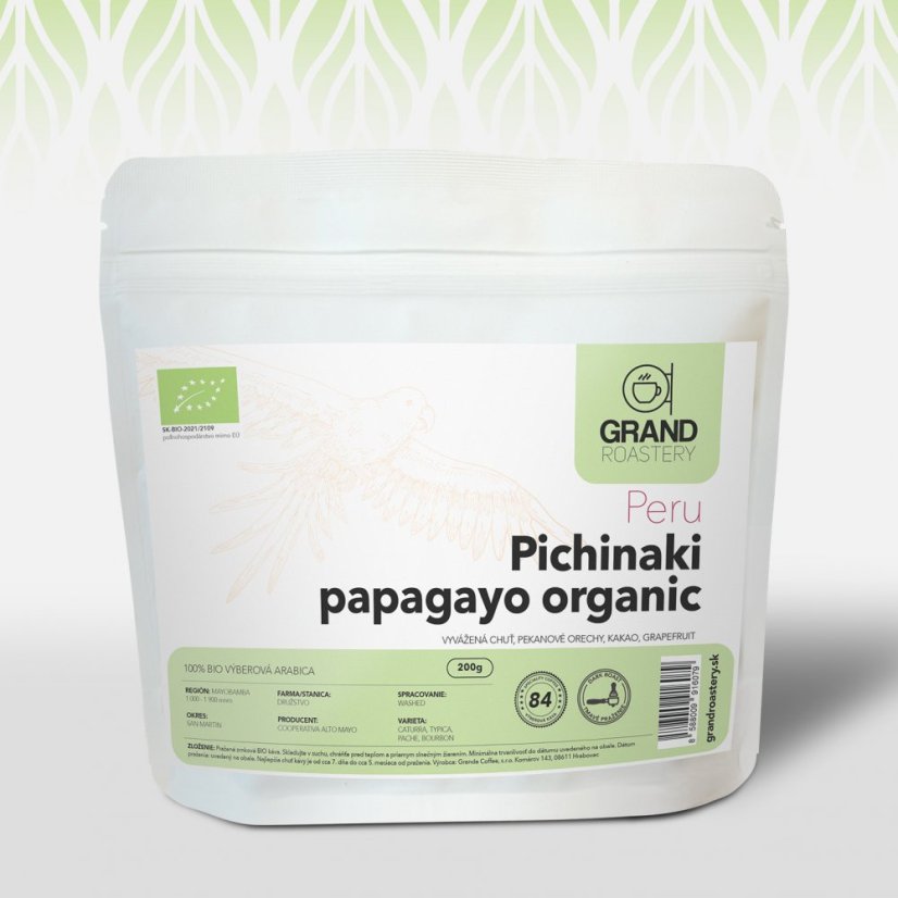 Peru Pichinaki Papagayo SK-BIO-003 - Gramáž: 1000g