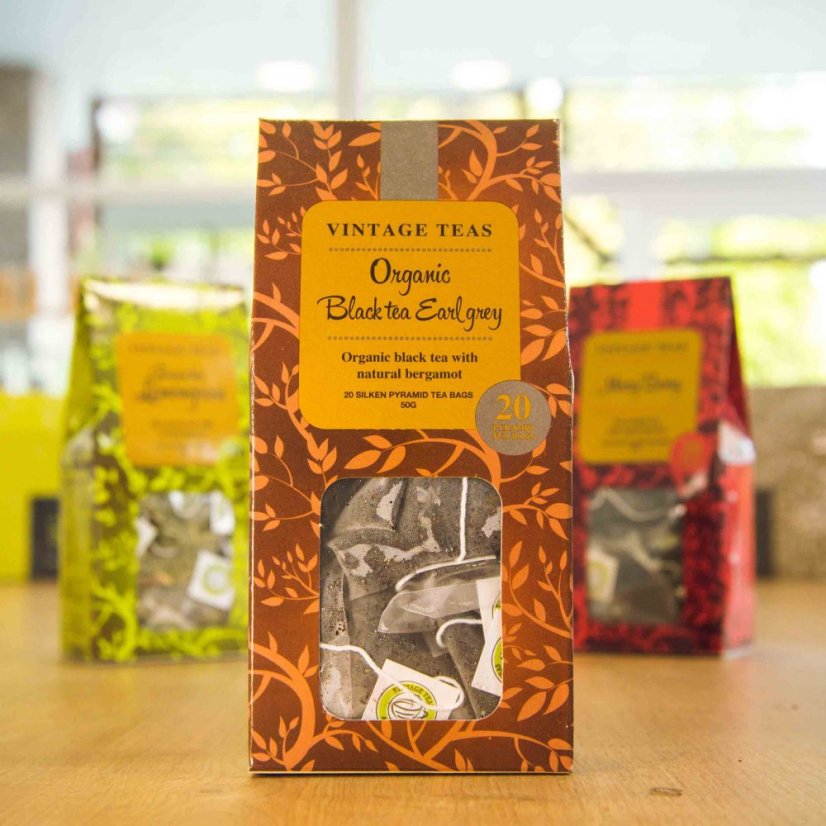 Organic Earl Grey 20 pyramíd - Čierny čaj