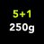 5+1 (250g)