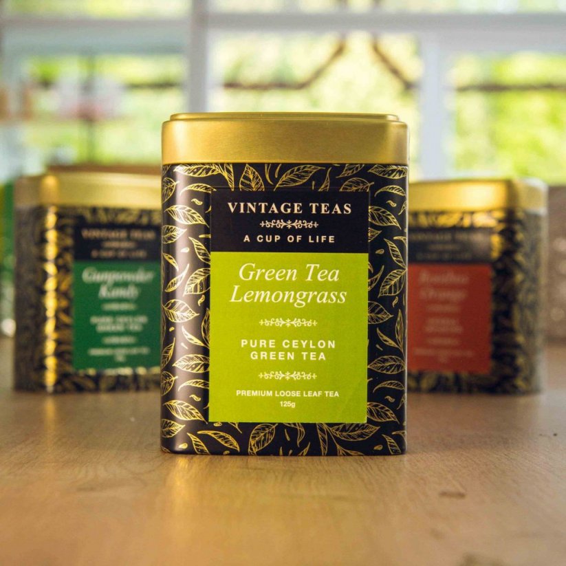 Lemongrass green tea sypaný čaj 125g - Zelený čaj s citrónovou trávou