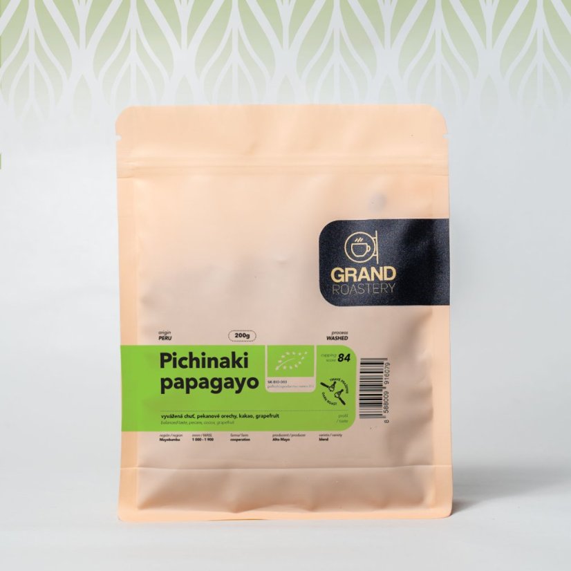 Peru Pichinaki Papagayo SK-BIO-003 - Gramáž: 1000g