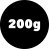 200g