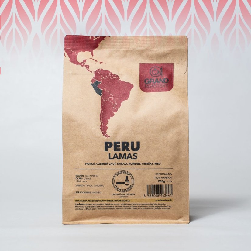 Peru Lamas - Gramáž: 500g