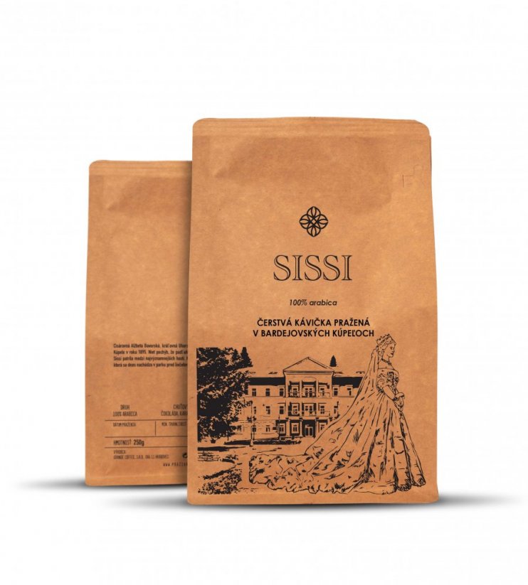 Kúpeľná káva 250g - špeciálna edícia - Variant: Sissi