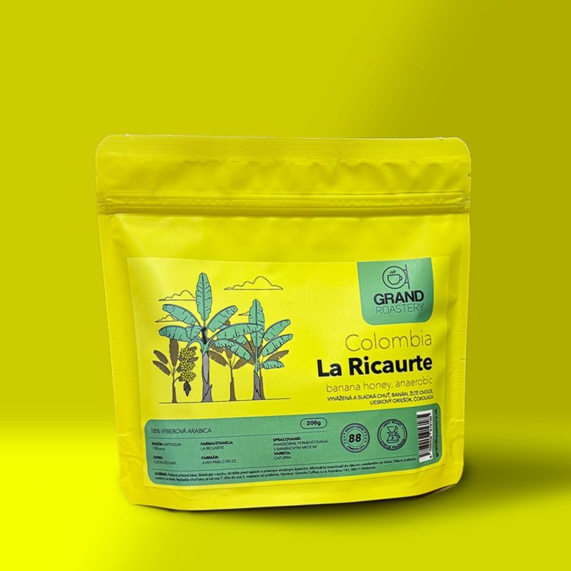 Colombia La Ricaurte - Gramáž: 200g