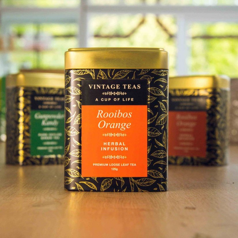 Orange Rooibos sypaný čaj 125g - Rooibos s pomarančom