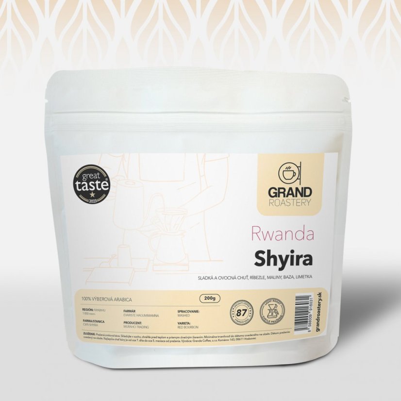Rwanda Shyira - Gramáž: 200g