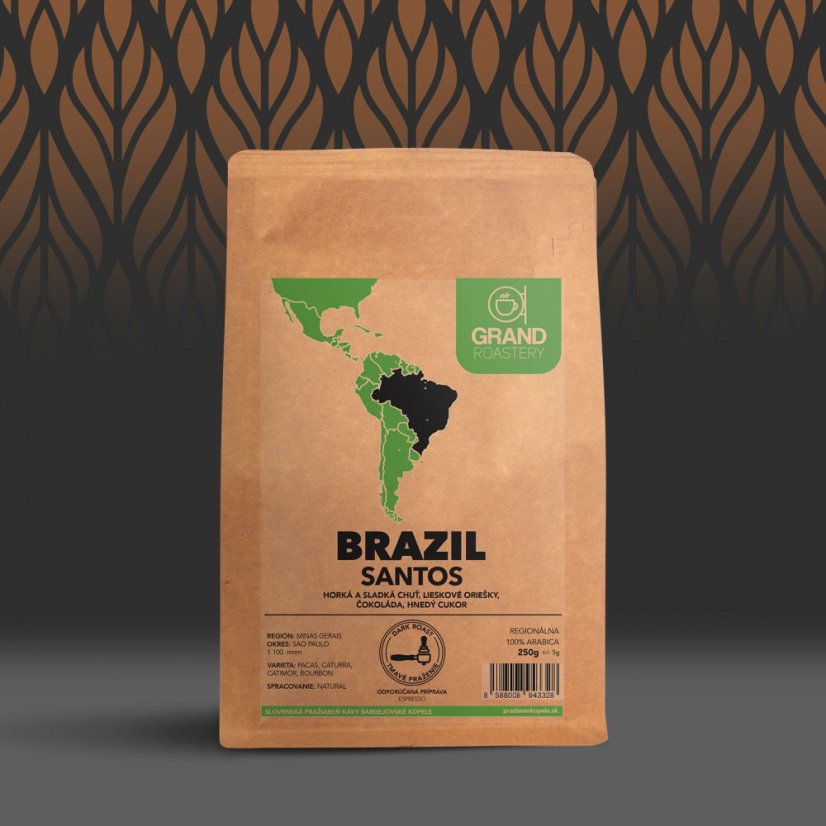 Brazil Santos - Gramáž: 1000g