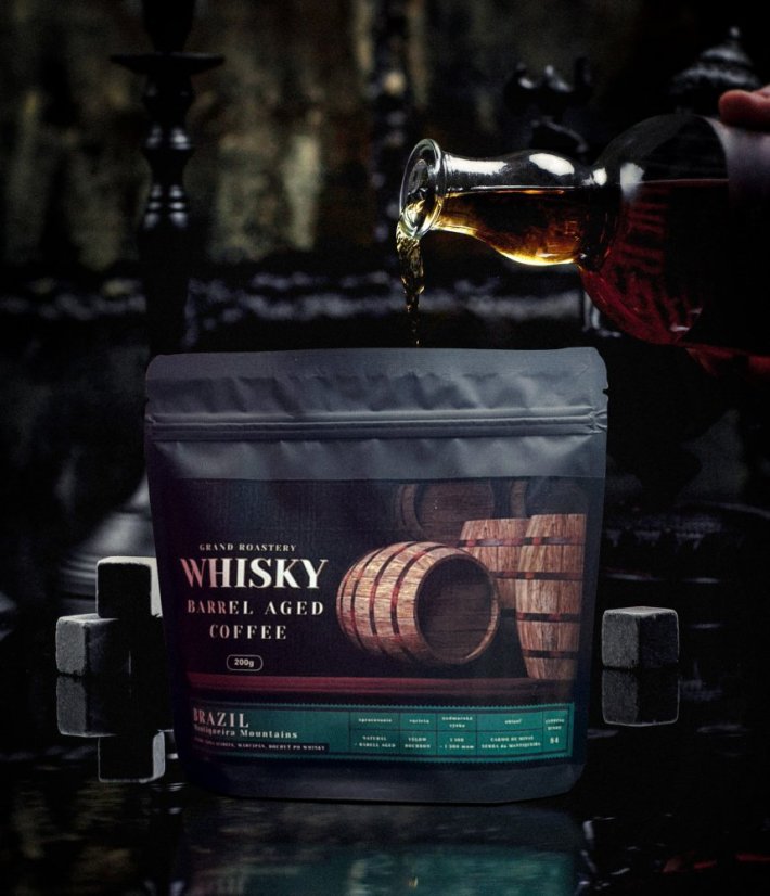 Whisky barrel aged coffee 200g