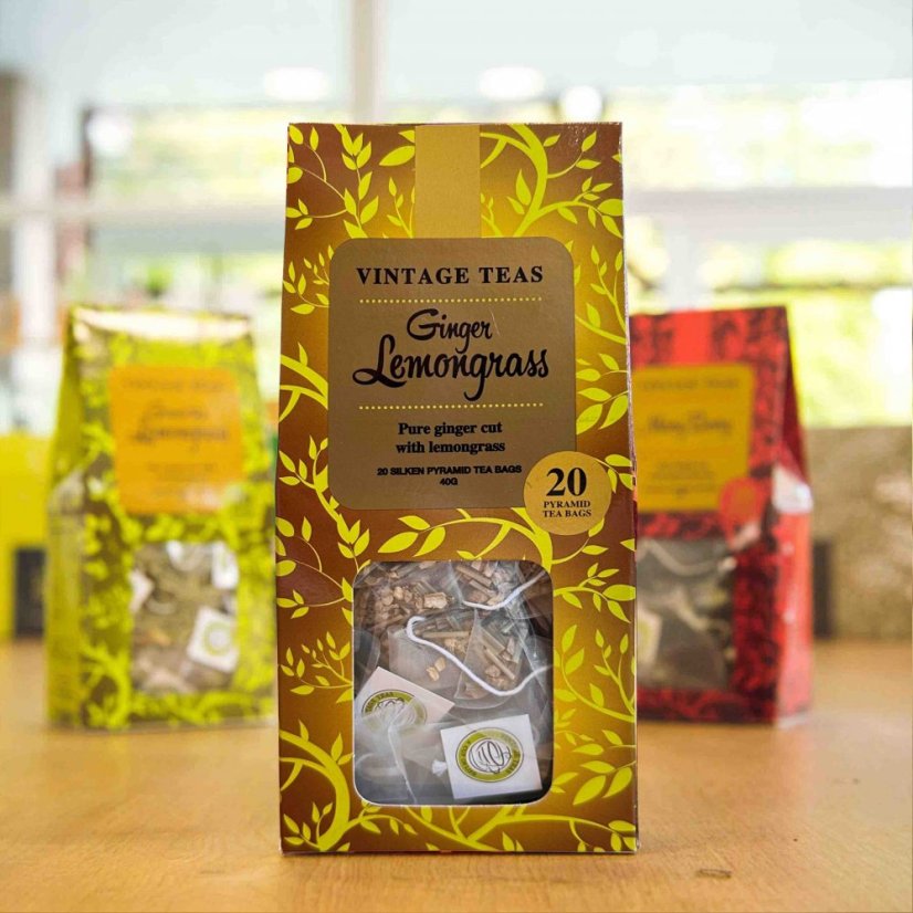 Ginger Lemongrass 20 pyramíd - Zázvor s citrónovou trávou