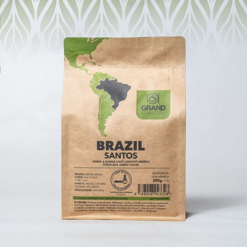 Brazil Santos - Gramáž: 1000g