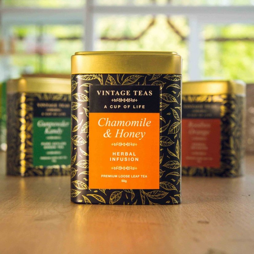 Chamomile & Honey sypaný čaj 50g - rumanček s medom