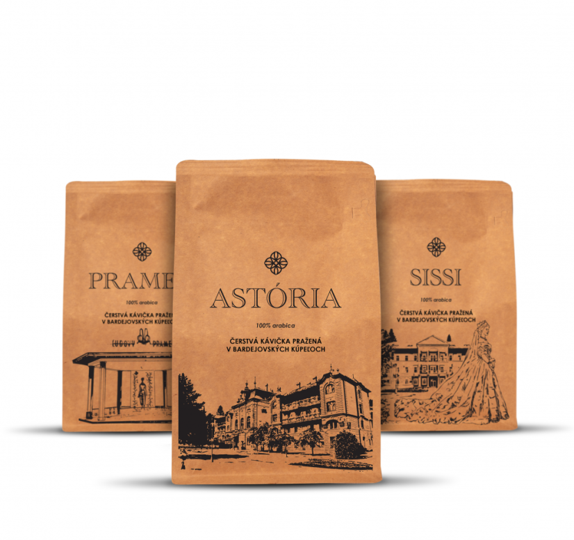 Kúpeľná káva 250g - špeciálna edícia - Variant: Celá edícia 3x250g