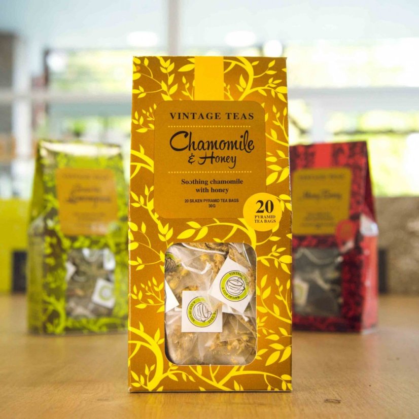 Chamomile & Honey 20 pyramíd - rumanček s medom